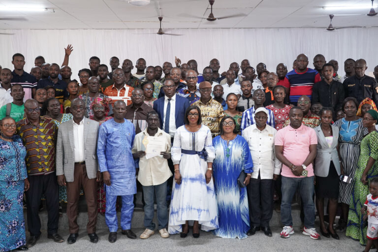 Vue panoramique de la région La Mé